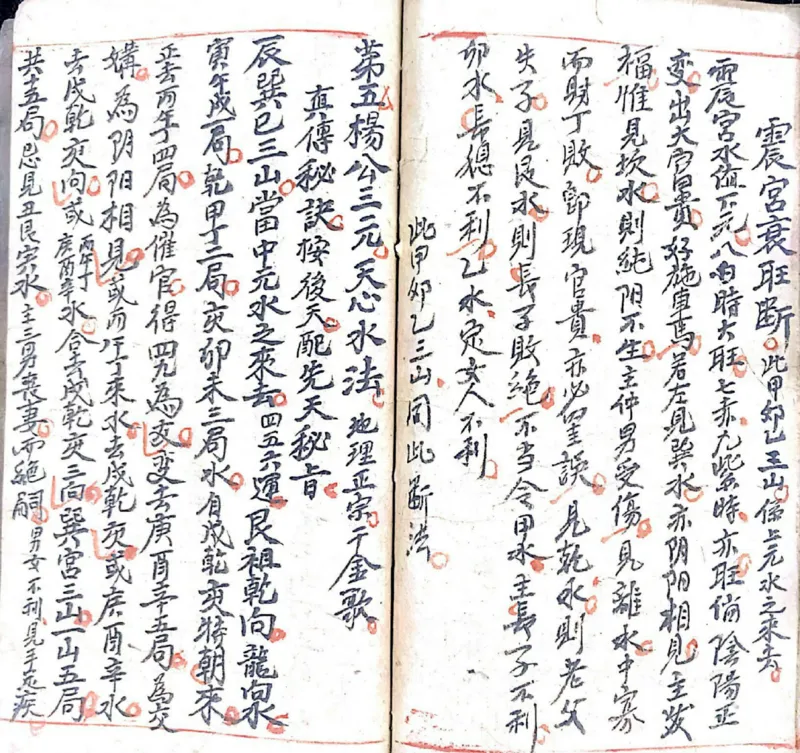 杨公三元天心水法千金歌(民间手抄本)_绝版书_天涯系列_t涯_绝版古籍电子书合集（13大类）_风水类