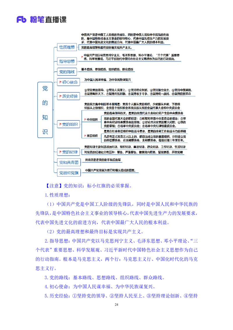 2022.08.02+党的基本知识+张晓（讲义+笔记）（常识专项课）_2026考公资料_（10）粉笔_2025粉笔国考省考980（课＋笔记）_粉笔980（25多省）_02025年980系统班补充课程FB_0.常识高分专项班