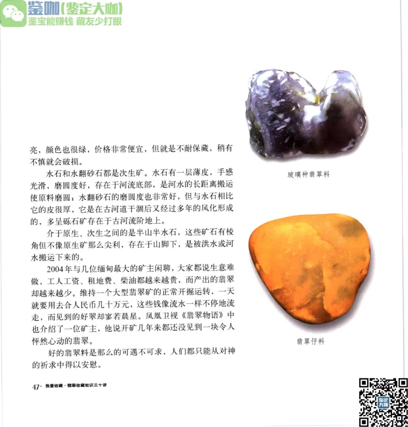 翡翠收藏知识三十讲_X018-玉石珠宝鉴定教程最新合集_6、翡翠鉴定专题全套课程_翡翠电子书_更新
