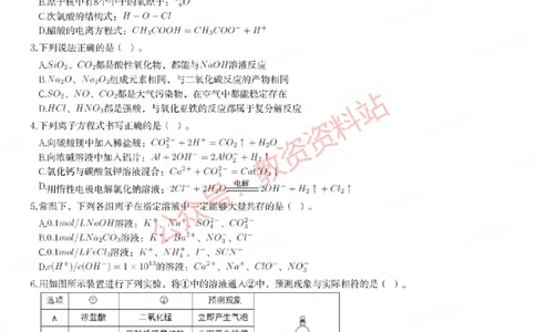 2021年下半年高中《化学》教师资格证笔试真题及答案解析_教资_33教资笔试历年真题汇总（科一+科二+科三）_科三真题_02高中科三各科电子资料包合集_化学（资料文档）