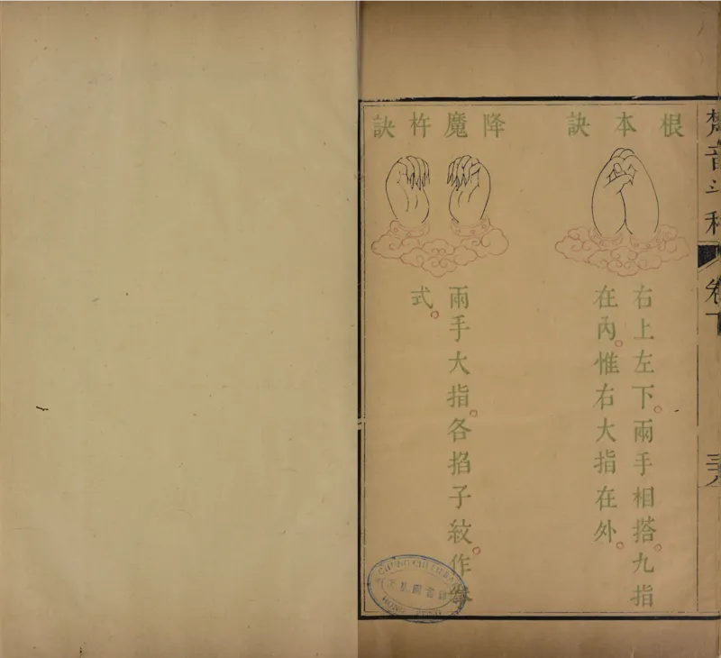 梵音斗科.上下卷.清.娄近垣.撰.清雍正时期四色套印刊本(1)_绝版书_天涯系列_t涯_绝版古籍电子书合集（13大类）_道家