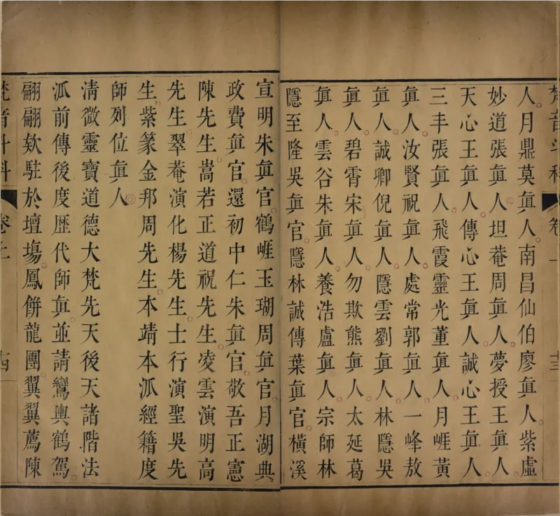 梵音斗科.上下卷.清.娄近垣.撰.清雍正时期四色套印刊本(1)_绝版书_天涯系列_t涯_绝版古籍电子书合集（13大类）_道家