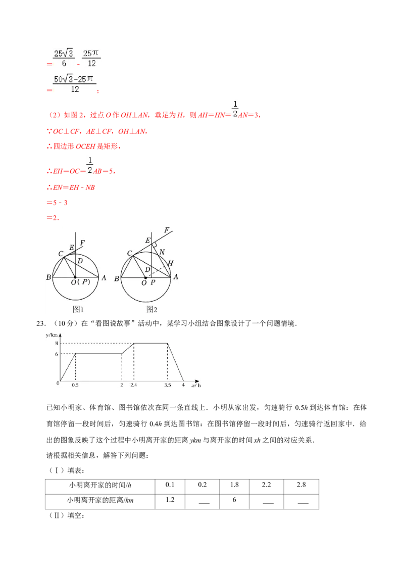 数学（全解全析）_2数学总复习_赠送：2024中考模拟题数学_二模_数学（天津卷）-：2024年中考第二次模拟考试