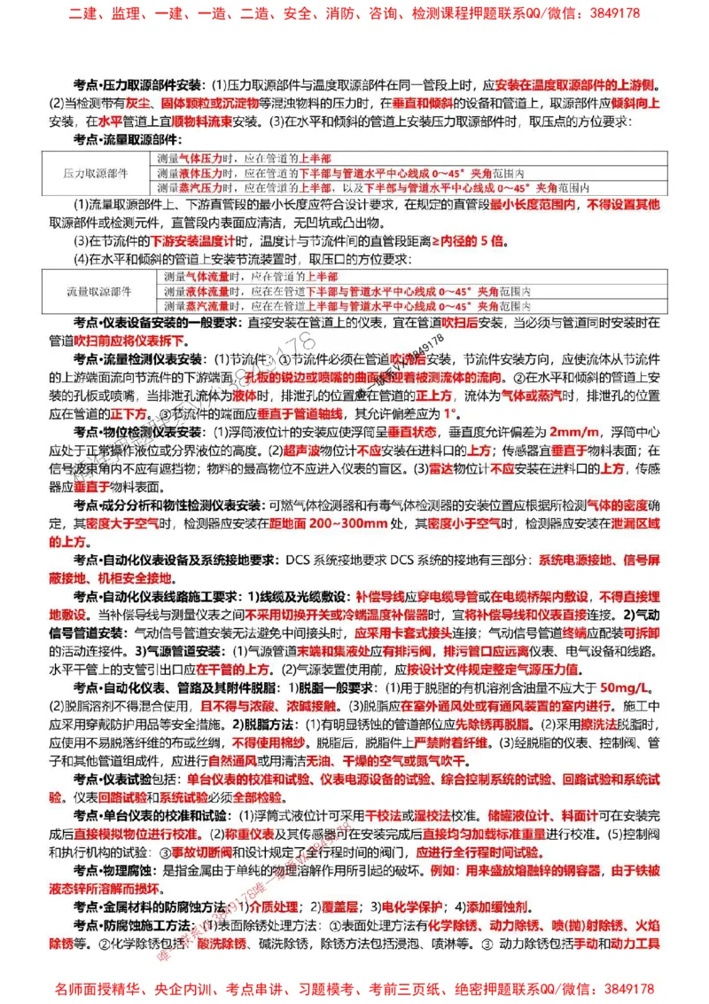 2025年一建机电点睛资料_1_2026年一级建造师_2026年一建机电_2025年一建机电SVIP_05-考前密训✿央企特训✿机构普押_40-机电《考前点睛资料》DL推荐