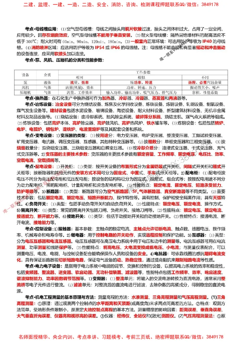 2025年一建机电点睛资料_1_2026年一级建造师_2026年一建机电_2025年一建机电SVIP_05-考前密训✿央企特训✿机构普押_40-机电《考前点睛资料》DL推荐