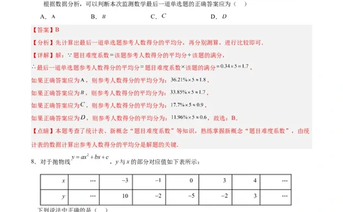 数学（四川成都卷）（全解全析）_2数学总复习_赠送：2024中考模拟题数学_一模_数学（四川成都卷）-2024年中考第一次模拟考试