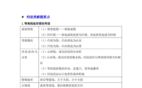 自然地理-知识汇编_教资_25下资料合集二_25下最新科三知识点汇编+思维导图-高中_13.地理_03.思维导图+知识汇编