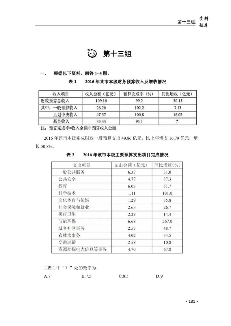 2020小麦资料分析1000题-题本_26吉林考备考资料包_11省考刷题包_09行测6000题