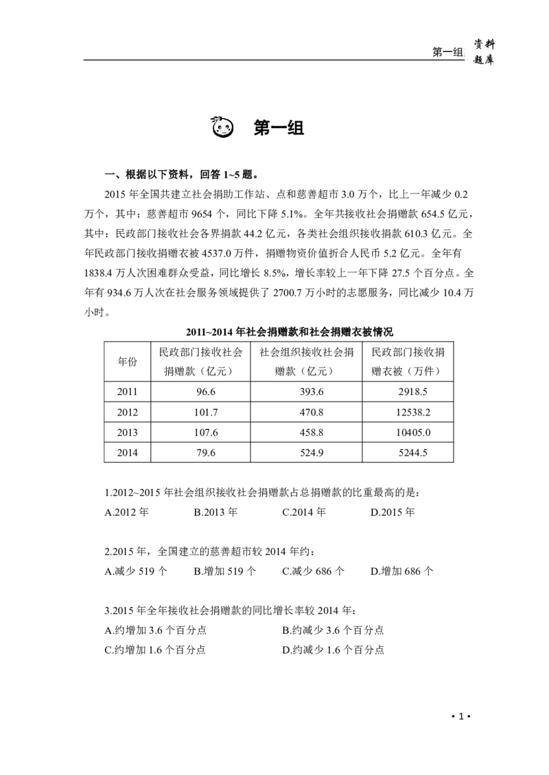 2020小麦资料分析1000题-题本_26吉林考备考资料包_11省考刷题包_09行测6000题