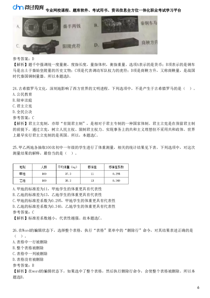 2019年下半年教师资格《中学综合素质》试题（网友回忆版）_4-教培资料-26年最新资料-同步更新_初中高中教资_2025下中学教资笔试_05科一科二题库类_25中学综合素质_历年真题