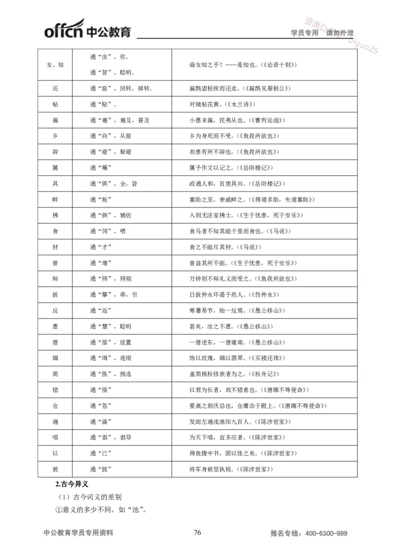 学科知识与教学能力-初中语文讲义258页_教资_33教资笔试历年真题汇总（科一+科二+科三）_科三真题_02初中科三各科电子资料包合集_语文（资料文档）_初中语文