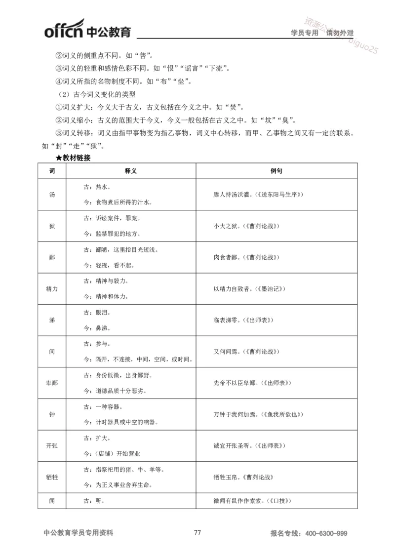 学科知识与教学能力-初中语文讲义258页_教资_33教资笔试历年真题汇总（科一+科二+科三）_科三真题_02初中科三各科电子资料包合集_语文（资料文档）_初中语文
