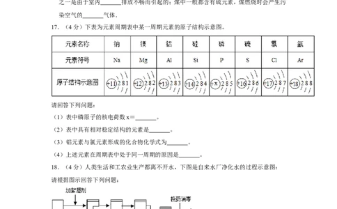 2012年四川省自贡市中考化学试卷（含解析版）_中考真题_5.化学中考真题2015-2024年_地区卷_四川省_四川自贡中考化学12-22缺20