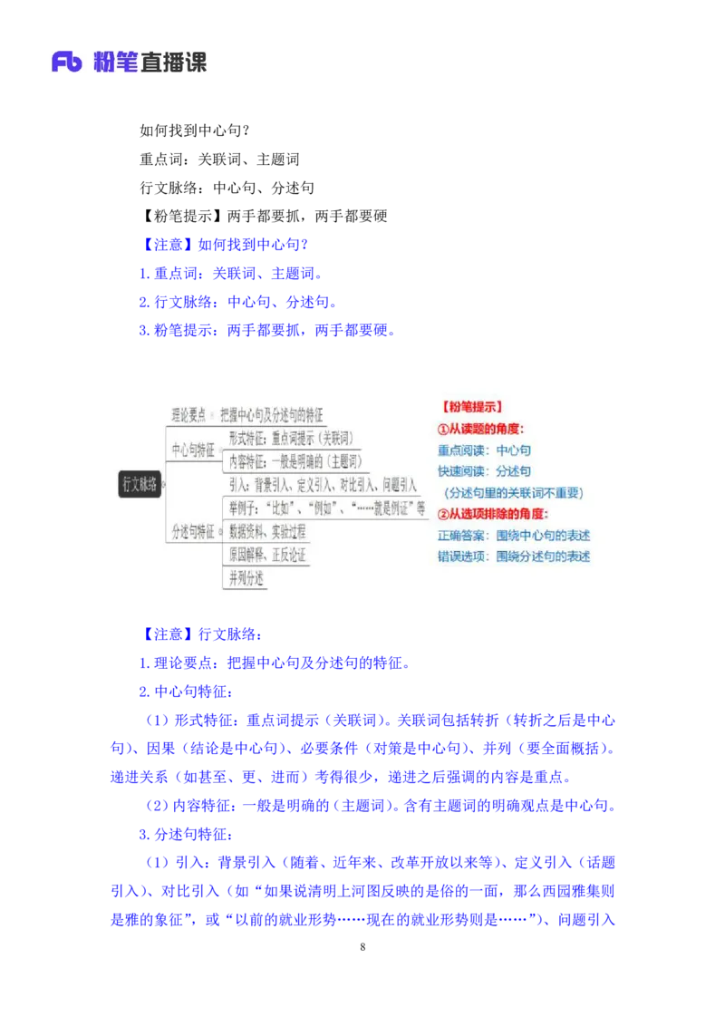 2024.06.17+重难点专项点拨-言语中心理解1+明蕾（讲义+笔记）（笔试系统班图书大礼包：2025国考）_2026考公资料_（10）粉笔_2025粉笔国考省考980（课＋笔记）_粉笔980（25多省）_讲义笔记