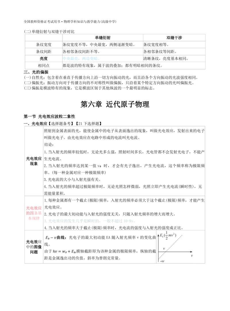 高中物理-学霸笔记88页(1)_教资_初高中2026教资_26上资料（持续更新）_高中科三_高中科目三资料包合集②_高中物理