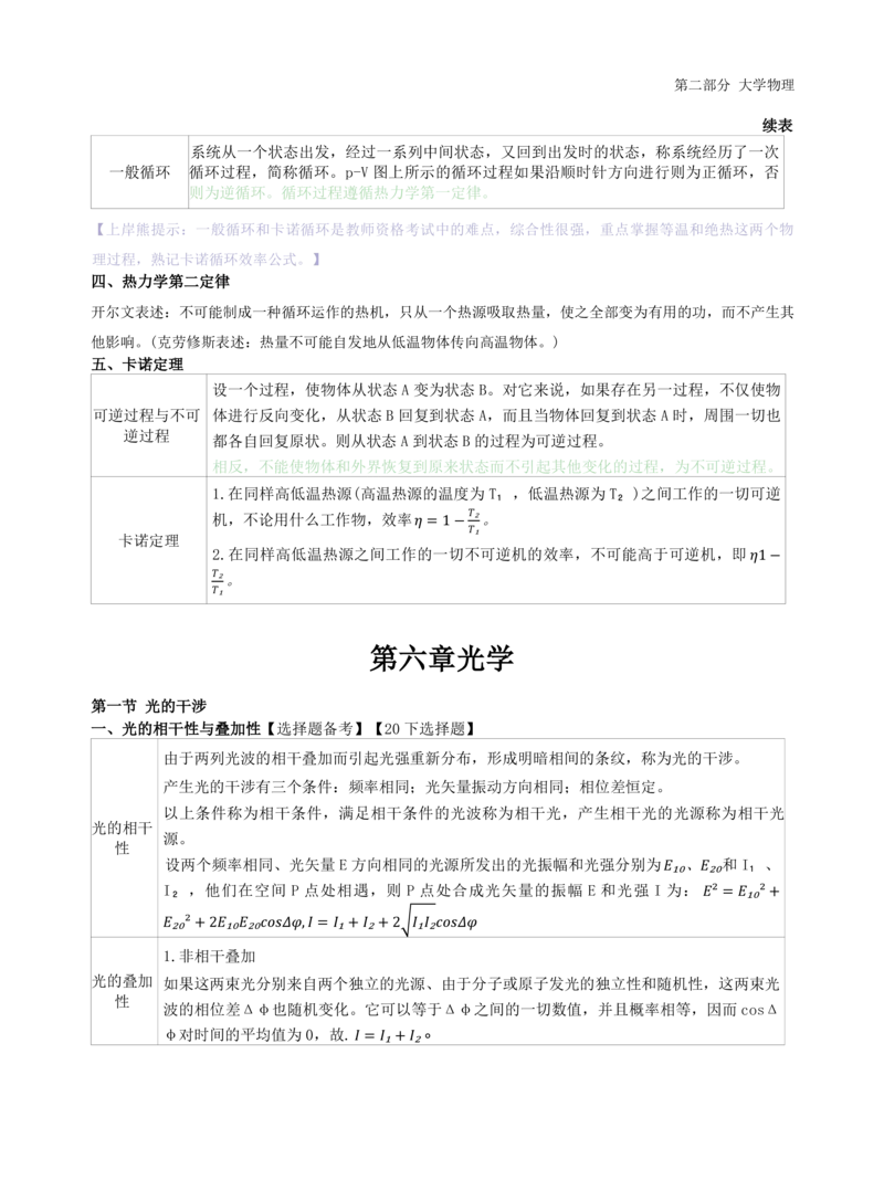 高中物理-学霸笔记88页(1)_教资_初高中2026教资_26上资料（持续更新）_高中科三_高中科目三资料包合集②_高中物理