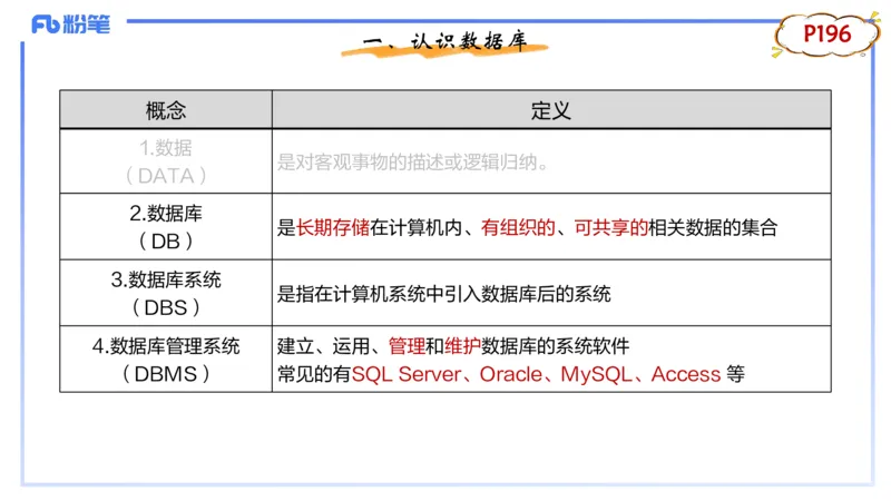 1.27早-理论精讲-数据库技术1-钮弘俊_4-教培资料-26年最新资料-同步更新_科一科二电子资料合集中小幼（笔记真题知识点汇总等）文件多，按需保存_各机构笔记合集（中小幼）推荐