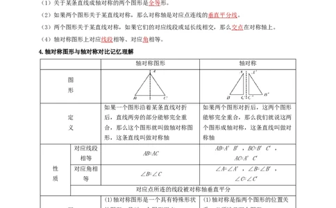 2025年中考数学一轮复习学案：6.2图形的轴对称平移及旋转（教师版）_2数学总复习_2025中考复习资料_2025年中考数学一轮复习学案（全国通用）