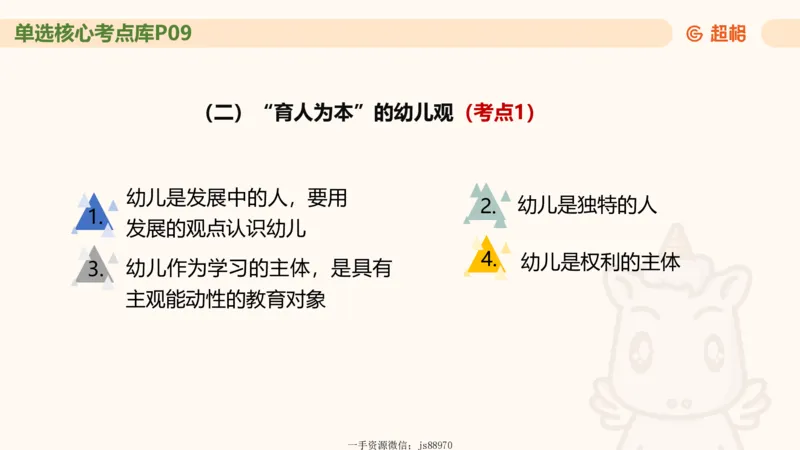幼综第一章&mdash;&mdash;儿童观_教资_CG26上教资笔试幼儿_26上CG幼儿教资笔试（更新中）_0126上幼儿-综合素质（更新中）_02儿童观