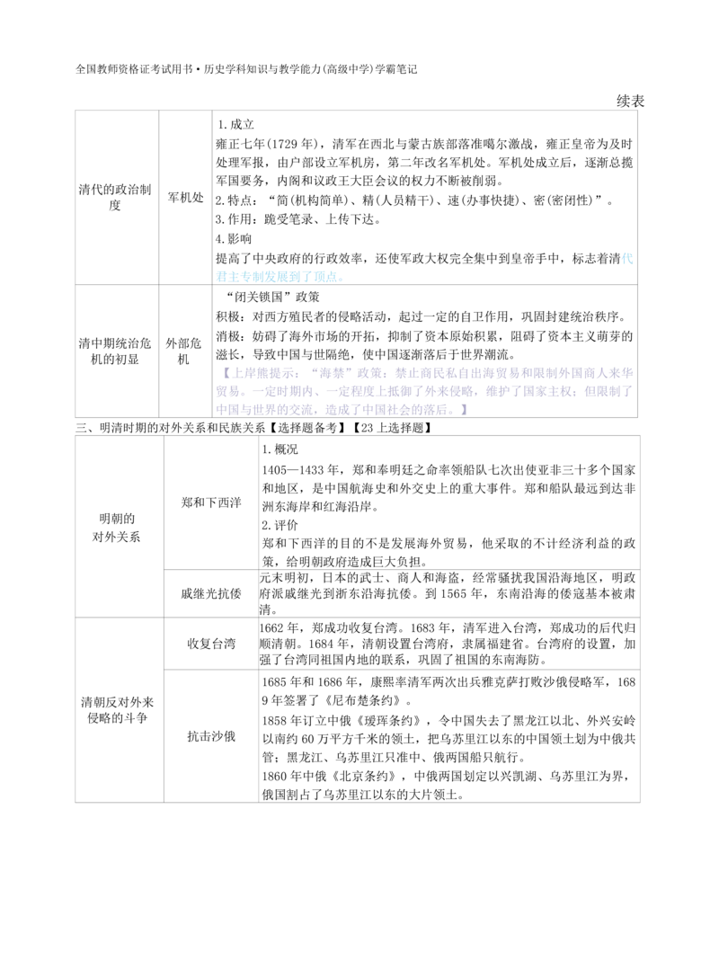 高中历史-学霸笔记114页(1)_教资_初高中2026教资_26上资料（持续更新）_高中科三_高中科目三资料包合集②_高中历史