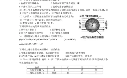 2008年山东省青岛市中考化学试题及答案_中考真题_5.化学中考真题2015-2024年_地区卷_山东省_青岛化学