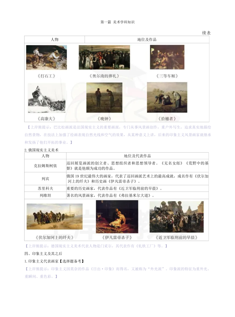 初中美术学霸笔记62页_教资_初高中2026教资_26上资料（持续更新）_初中科三_初中科目三资料合集①_初中美术