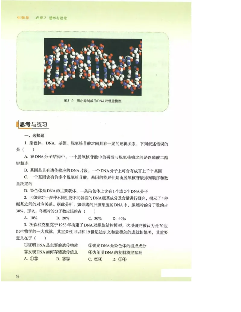 2019新浙科版高中生物必修2《遗传与进化》电子课本_4-教培资料-26年最新资料-同步更新_初中高中教资_03科三专项（进去保存报考的学科即可）_112025高中科目（全）电子教材