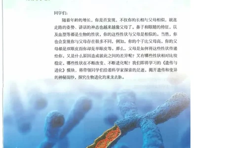 2019新浙科版高中生物必修2《遗传与进化》电子课本_4-教培资料-26年最新资料-同步更新_初中高中教资_03科三专项（进去保存报考的学科即可）_112025高中科目（全）电子教材
