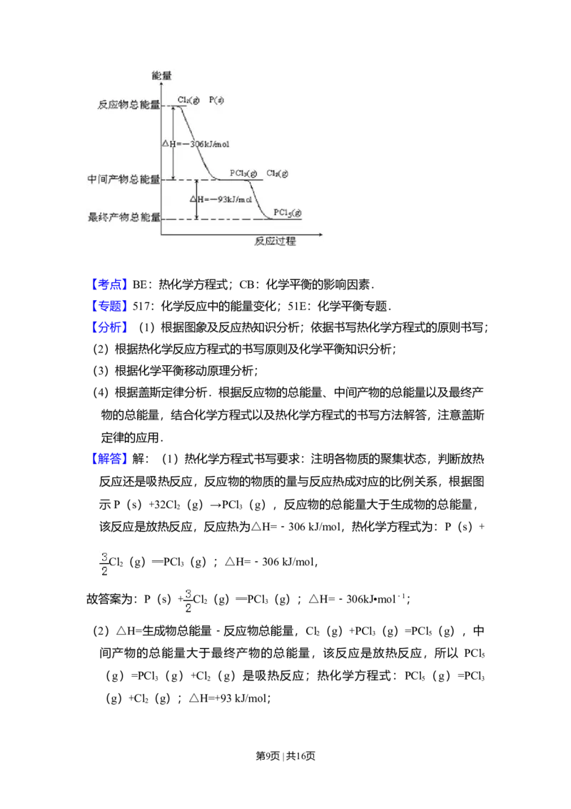 2008年高考化学试卷（全国卷Ⅱ）（解析卷）_1.高考2025全国各省真题+答案_01.2008-2024全国高考真题（按省份分类）_14.青海_2008-2024&middot;（青海）化学高考真题