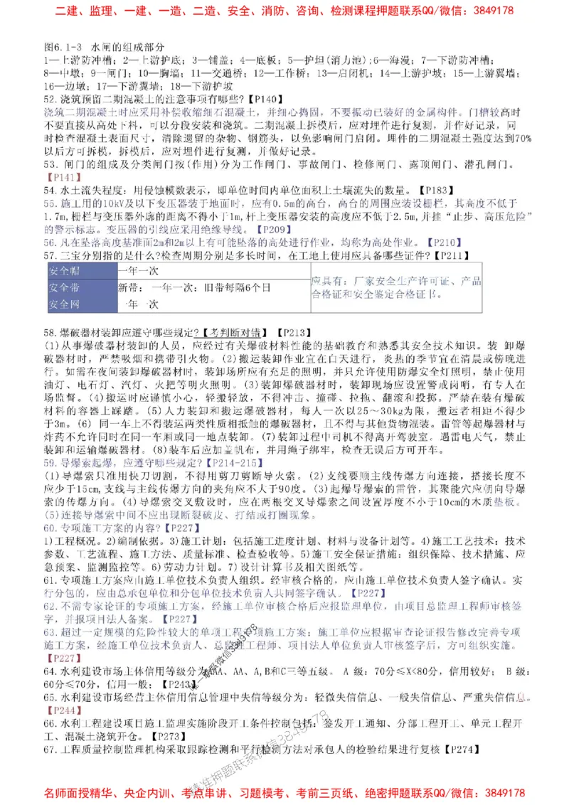 2025年一建水利三页纸-单栏李想_1_2026年一级建造师_2026年一建水利_2025年一建水利SVIP_05-考前密训✿央企特训✿机构普押_28-水利《考前预测3页纸》李想推荐