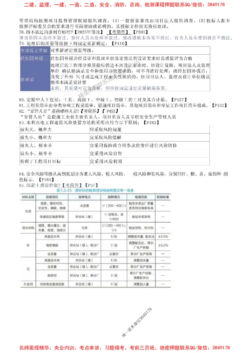 2025年一建水利三页纸-单栏李想_1_2026年一级建造师_2026年一建水利_2025年一建水利SVIP_05-考前密训✿央企特训✿机构普押_28-水利《考前预测3页纸》李想推荐