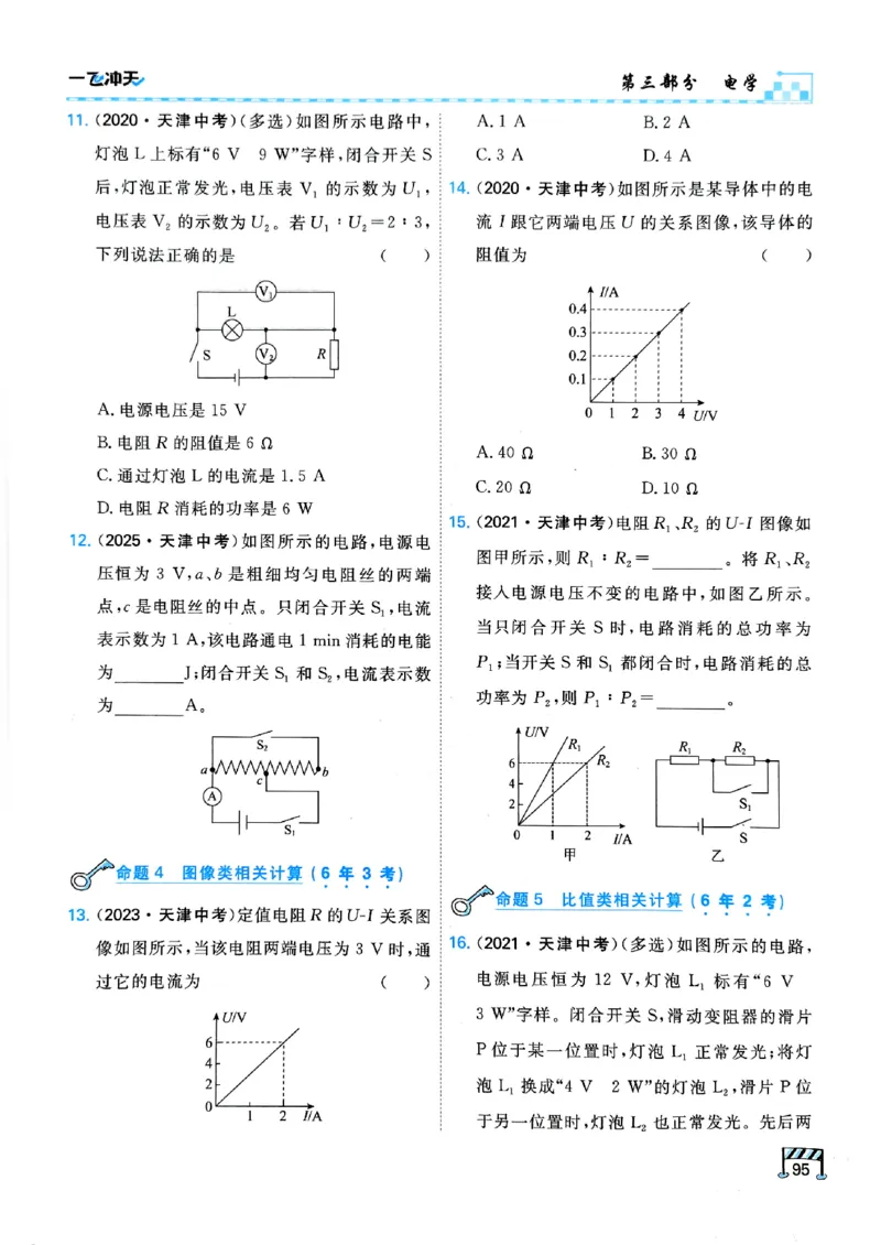 一飞冲天-中考专项精品试题分类-物理_《一飞冲天-中考专项》2026版_一飞冲天-中考专项（2026版）