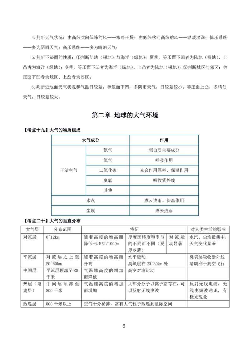 初高中地理高频考点_教资_2026上半年中学教资笔试（更新中）_03教资笔试高频考点清单（科一+科二+科三）_教资笔试科三高频考点