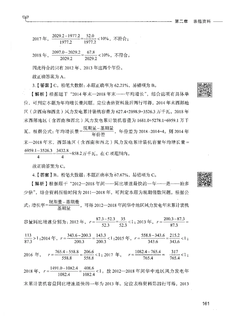 10资料分析（答案）_26吉林考备考资料包_11省考刷题包_04决战行测5000题_行测5000题2021年7月版次