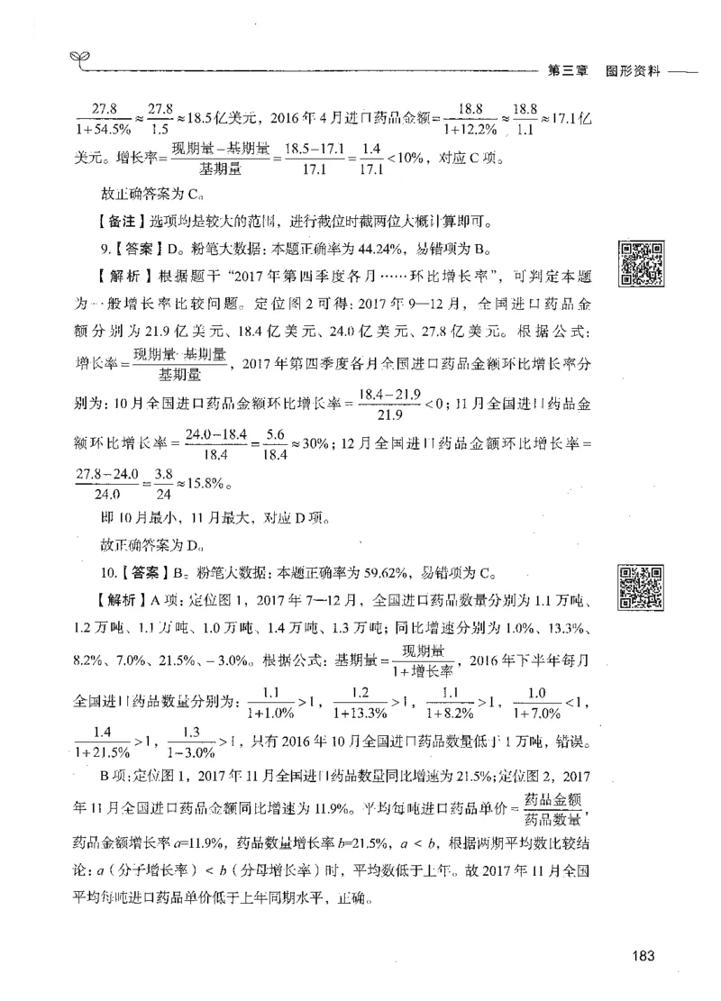 10资料分析（答案）_26吉林考备考资料包_11省考刷题包_04决战行测5000题_行测5000题2021年7月版次