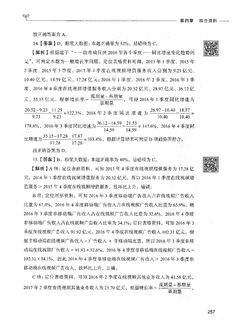 10资料分析（答案）_26吉林考备考资料包_11省考刷题包_04决战行测5000题_行测5000题2021年7月版次