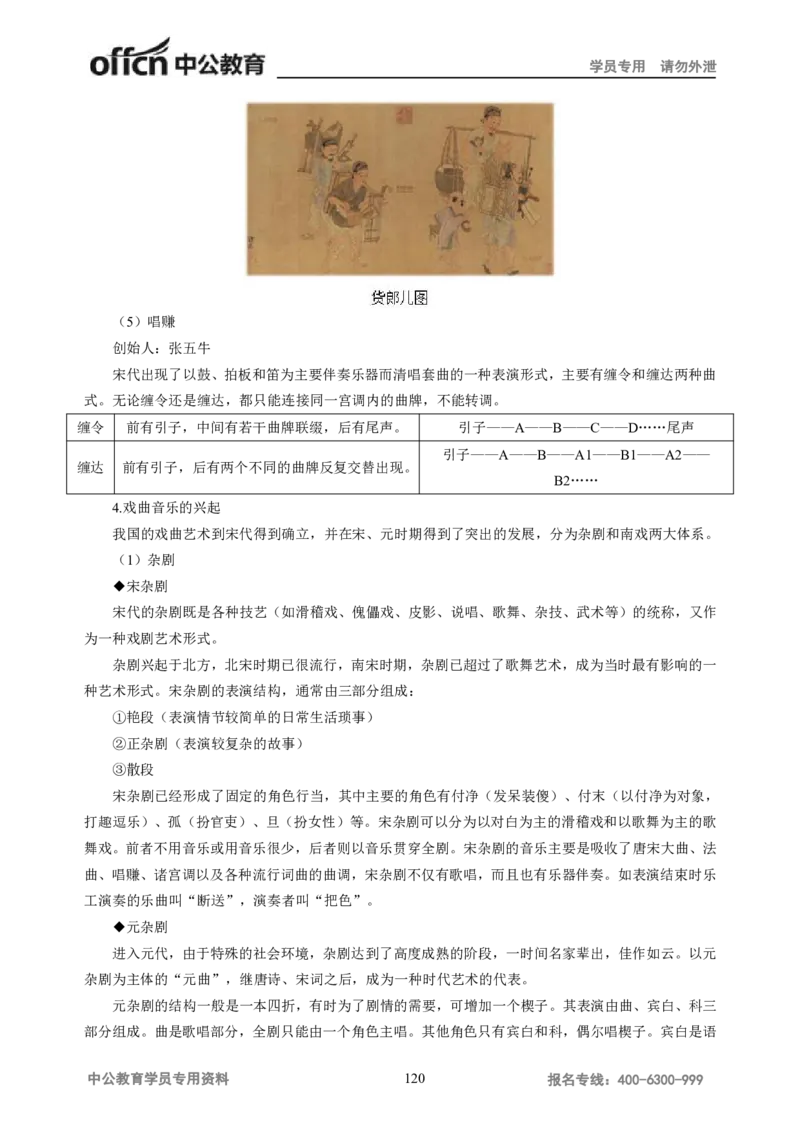 学科知识与教学能力-高中音乐讲义414页_教资_33教资笔试历年真题汇总（科一+科二+科三）_科三真题_02高中科三各科电子资料包合集_音乐（资料文档）_高中音乐