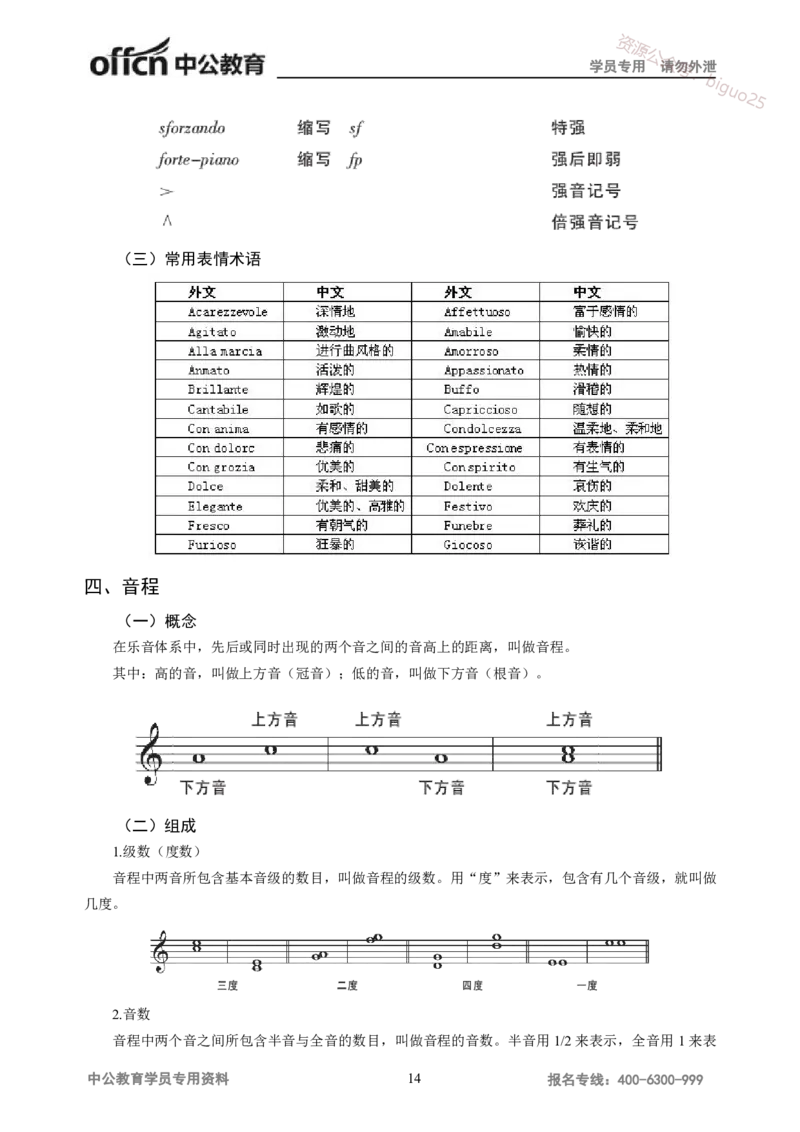 学科知识与教学能力-高中音乐讲义414页_教资_33教资笔试历年真题汇总（科一+科二+科三）_科三真题_02高中科三各科电子资料包合集_音乐（资料文档）_高中音乐