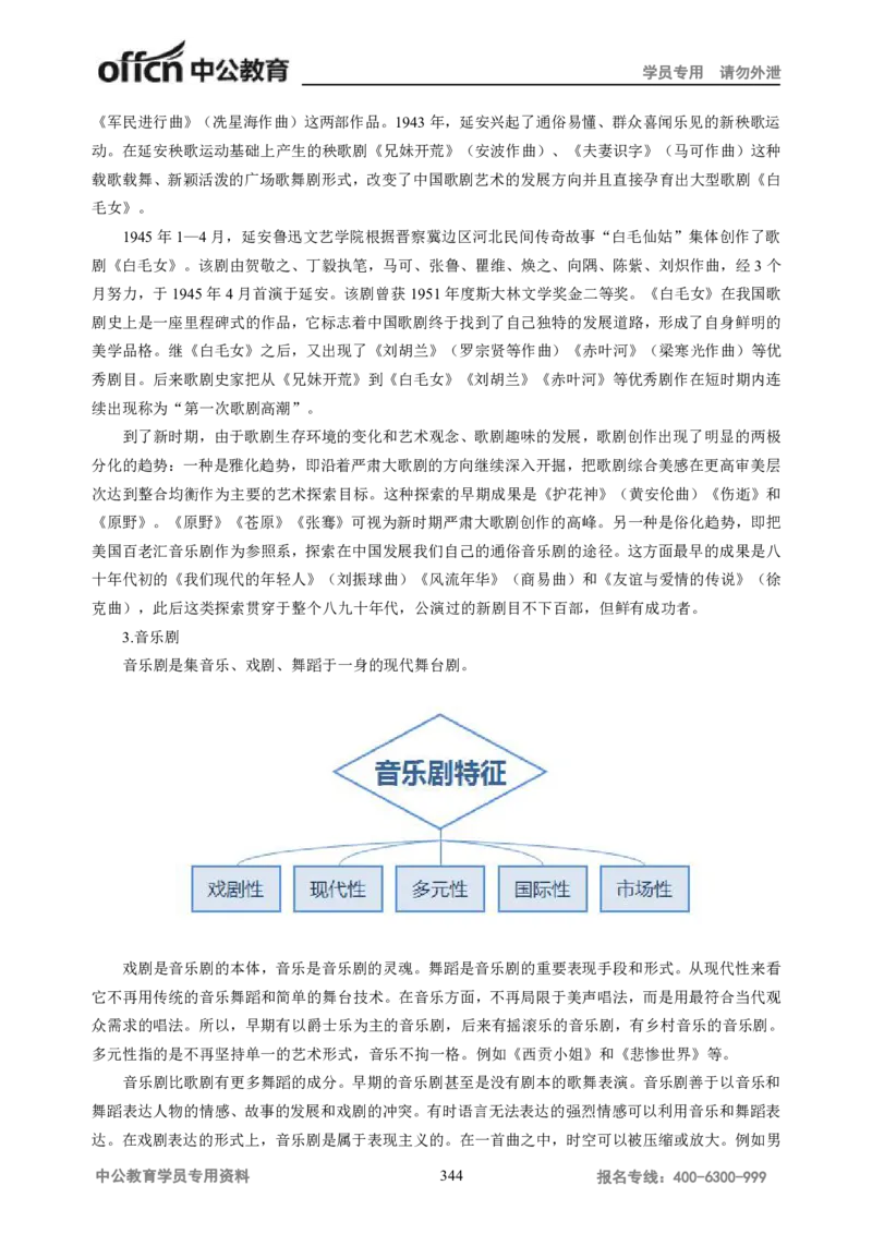 学科知识与教学能力-高中音乐讲义414页_教资_33教资笔试历年真题汇总（科一+科二+科三）_科三真题_02高中科三各科电子资料包合集_音乐（资料文档）_高中音乐