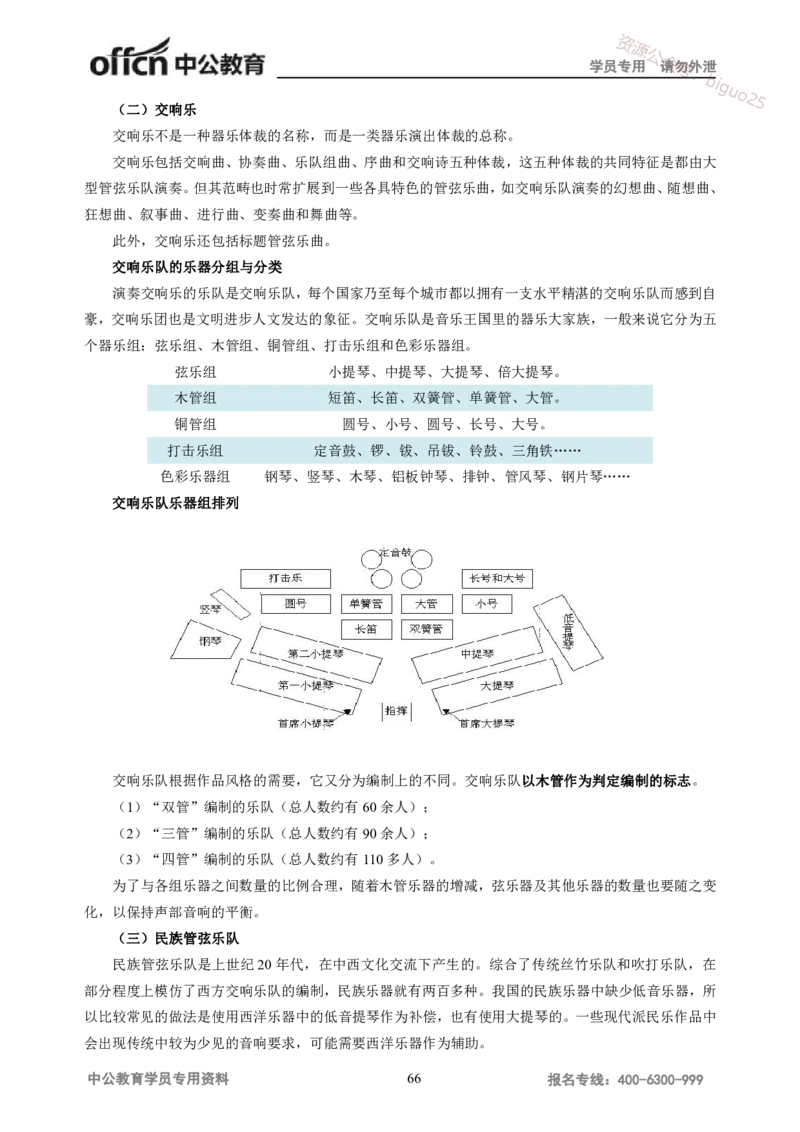 学科知识与教学能力-高中音乐讲义414页_教资_33教资笔试历年真题汇总（科一+科二+科三）_科三真题_02高中科三各科电子资料包合集_音乐（资料文档）_高中音乐