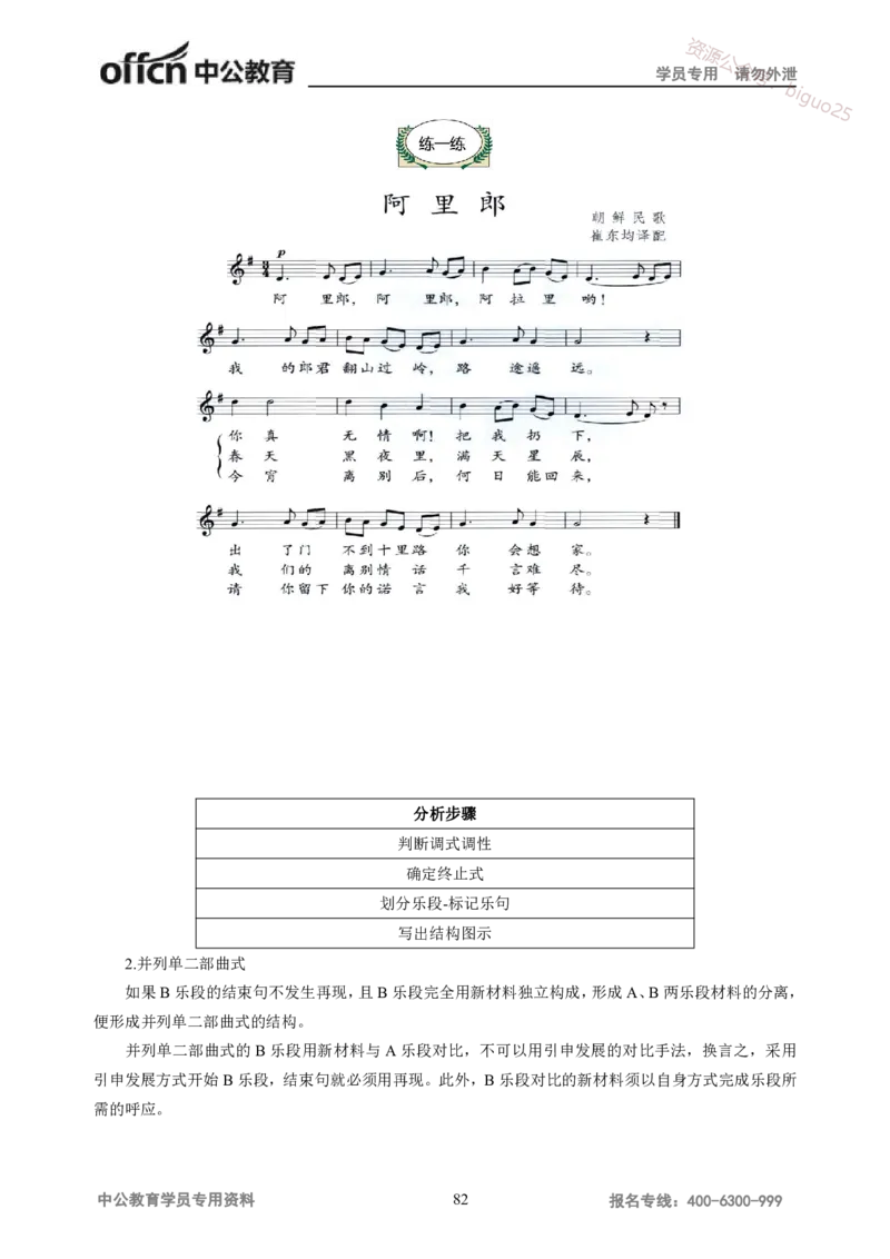 学科知识与教学能力-高中音乐讲义414页_教资_33教资笔试历年真题汇总（科一+科二+科三）_科三真题_02高中科三各科电子资料包合集_音乐（资料文档）_高中音乐