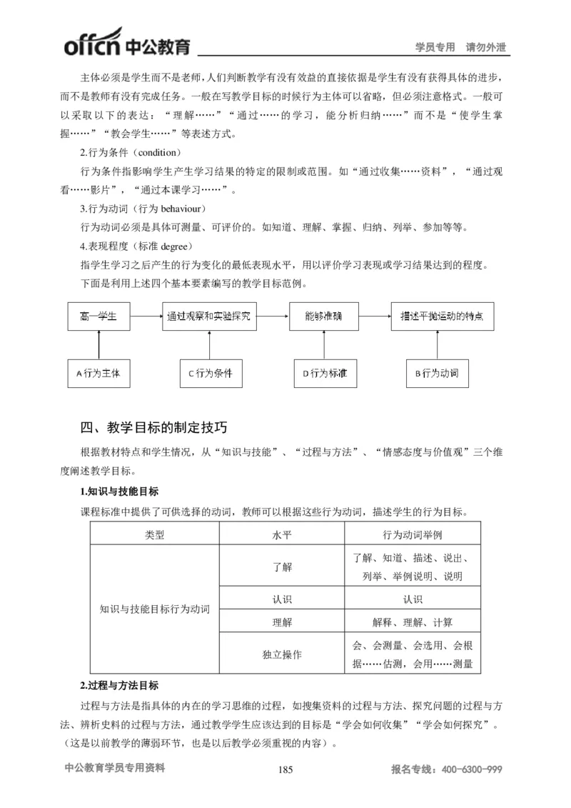 学科知识与教学能力-初中物理讲义215页_教资_33教资笔试历年真题汇总（科一+科二+科三）_科三真题_02初中科三各科电子资料包合集_物理（资料文档）_初中物理