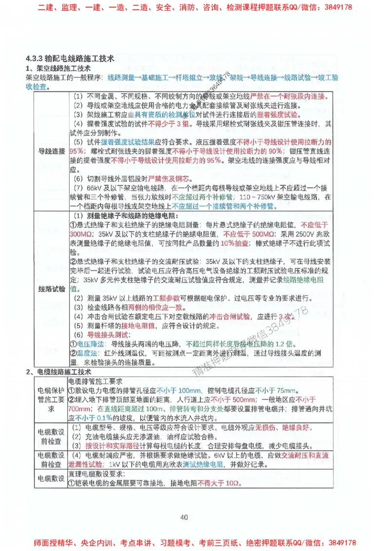 2025年一建机电-升级版学霸笔记背诵+默写_2026年一级建造师_2026年一建机电_2025年一建机电SVIP_01-精华文档✿电子教材✿历年真题_91-机电《升级版学霸笔记》SMR推荐