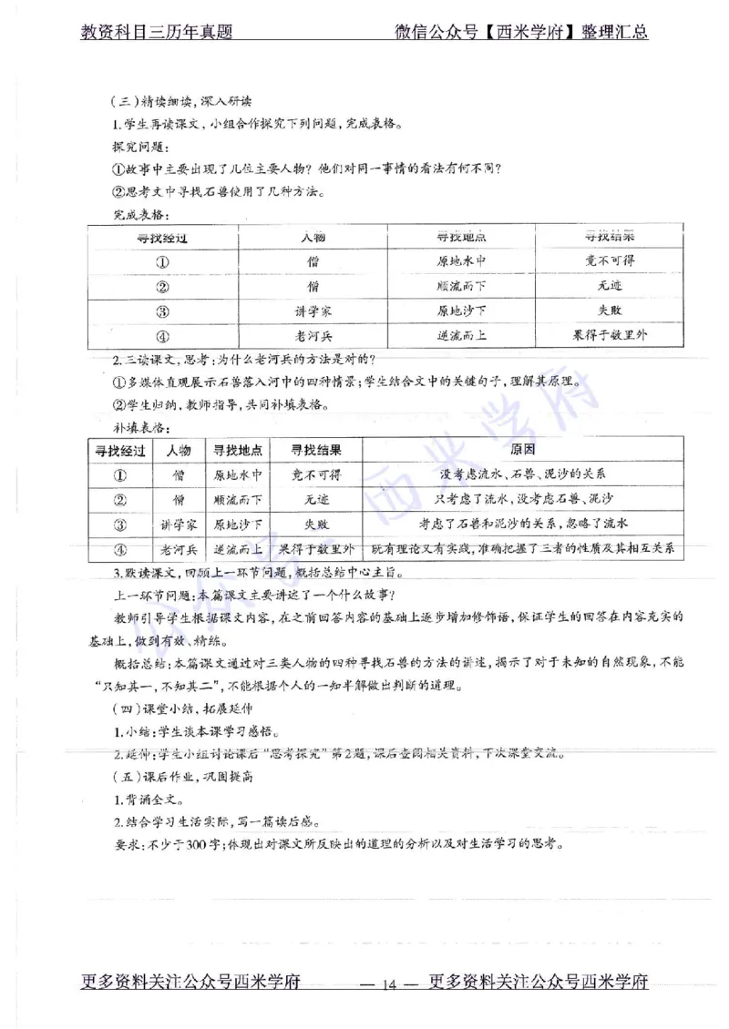 18年下-初中语文-真题及答案解析_4-教培资料-26年最新资料-同步更新_初中高中教资_03科三专项（进去保存报考的学科即可）_01科目三FB网课、三色速记手册、知识点导图等推荐