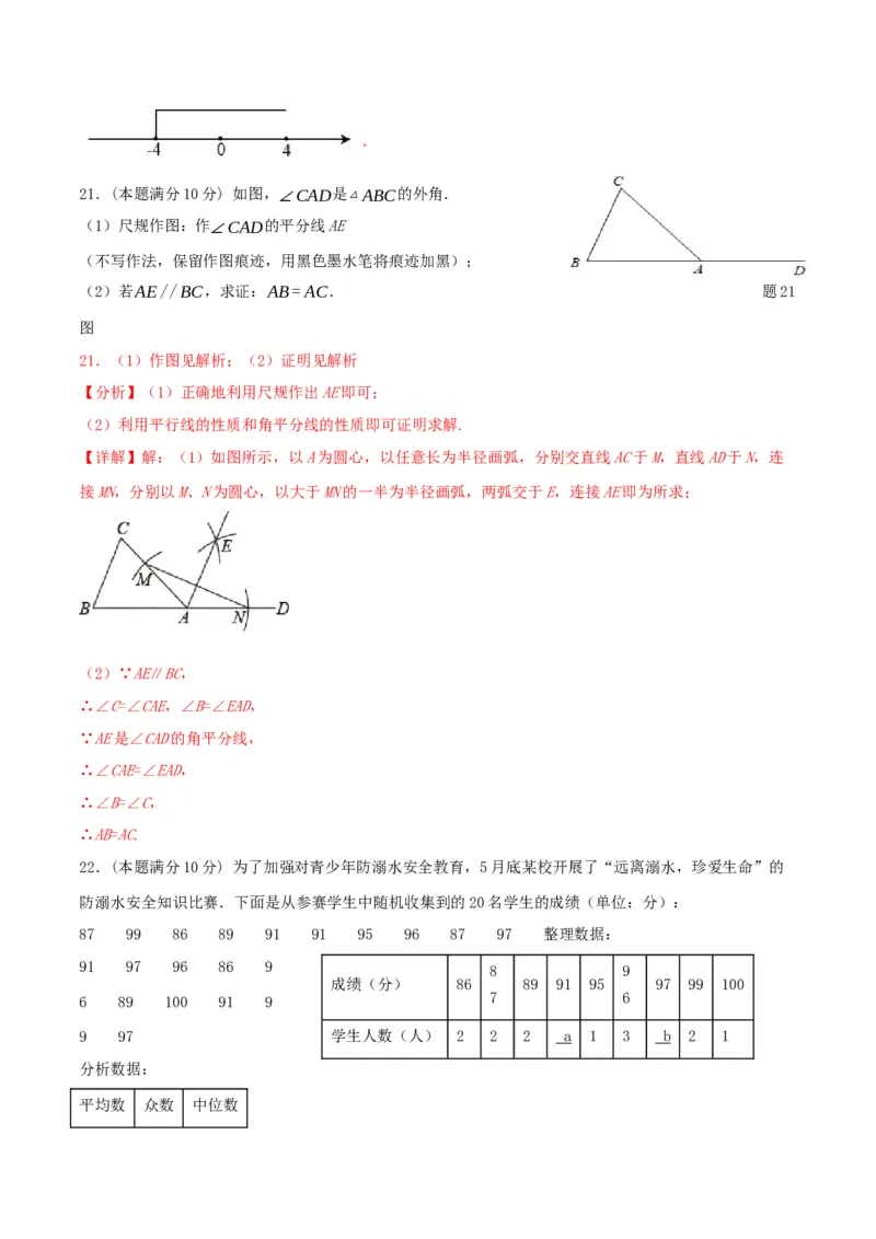 数学（全解全析）_2数学总复习_赠送：2024中考模拟题数学_一模_数学（广西卷）-2024年中考第一次模拟考试