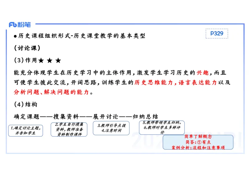 2.3晚-2024上半年教师资格考试&middot;历史学科知识-教学论（一）-李子园_4-教培资料-26年最新资料-同步更新_科一科二电子资料合集中小幼（笔记真题知识点汇总等）文件多，按需保存_讲义