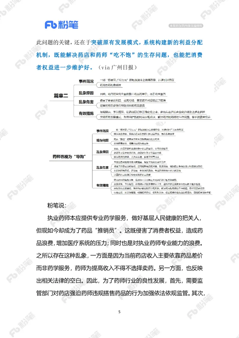 2024.1.12药师岂能为&ldquo;导购&rdquo;（标注版）公众号：上岸的资料_2026考公资料_（10）粉笔_2025粉笔国考省考980（课＋笔记）_粉笔980（25多省）_1、粉笔时政_2、F晨读时政_2024年