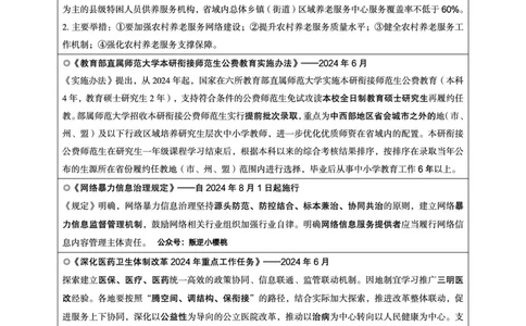 2024年6月时政梳理讲义_202407030914331_2026考公资料_（05）超格_超格时政_24时政合集_2024超格时政梳理+时政刷题_2024年时政梳理_06、6月梳理