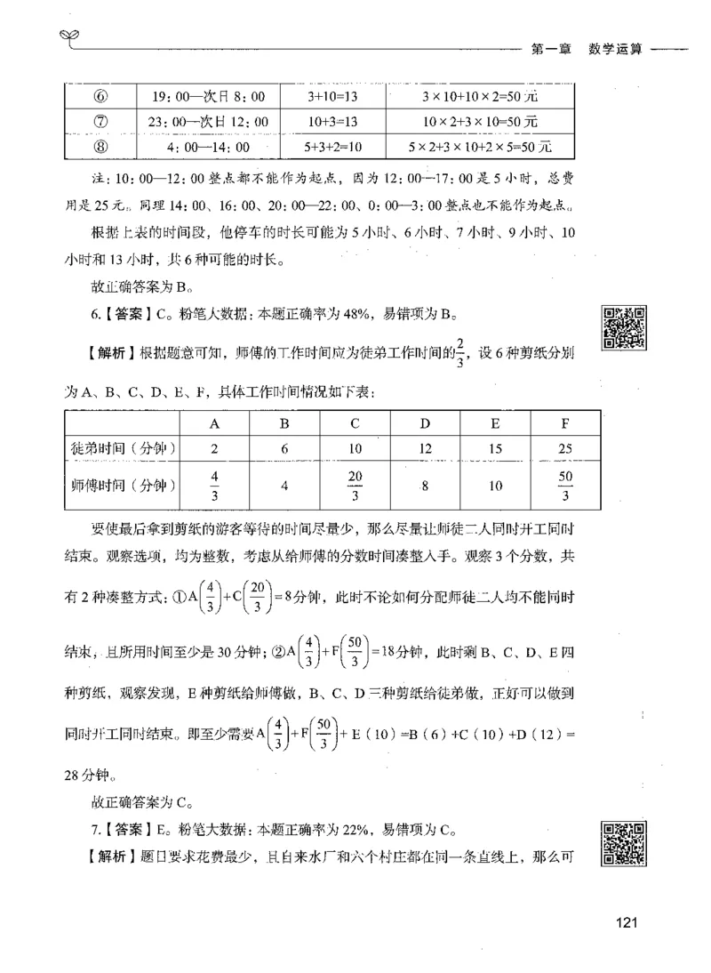 08数量关系（答案）_26吉林考备考资料包_11省考刷题包_04决战行测5000题_行测5000题2021年7月版次
