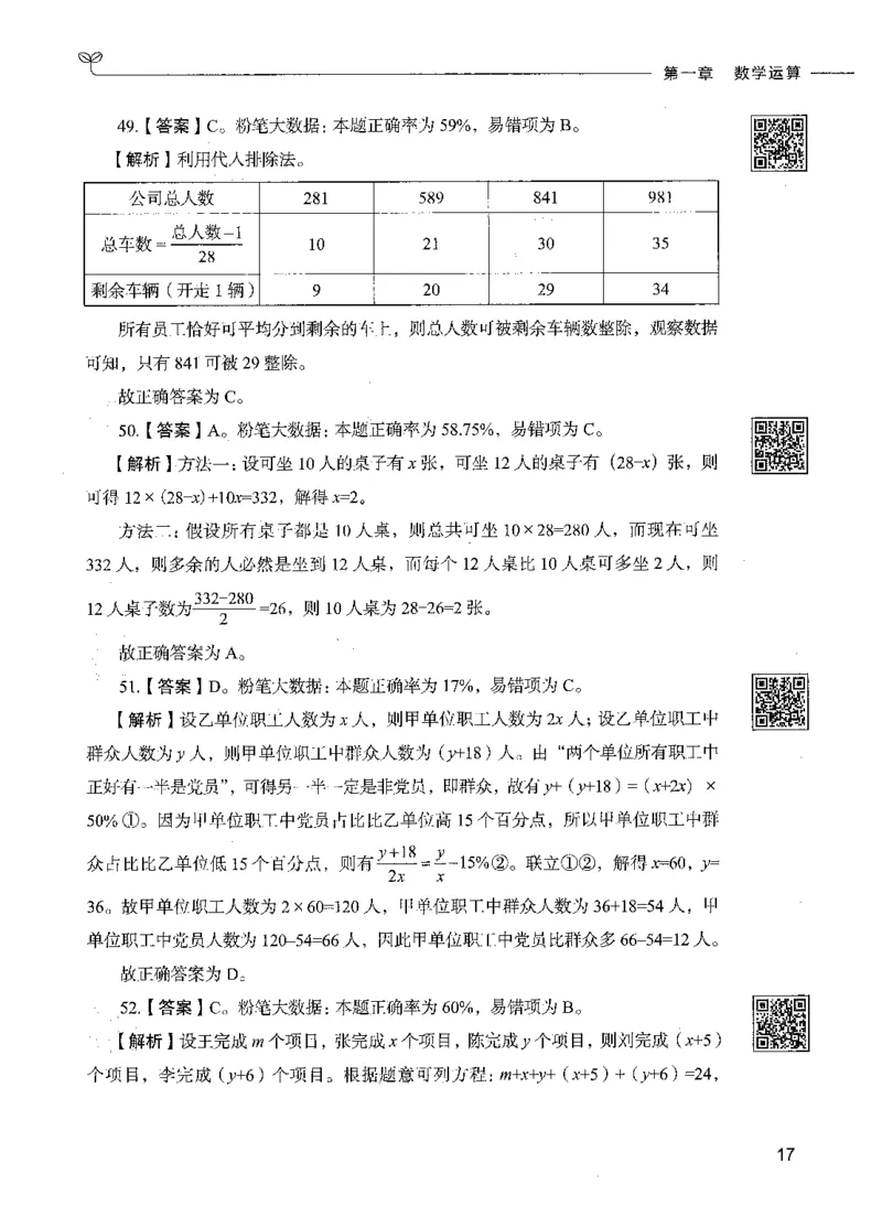 08数量关系（答案）_26吉林考备考资料包_11省考刷题包_04决战行测5000题_行测5000题2021年7月版次